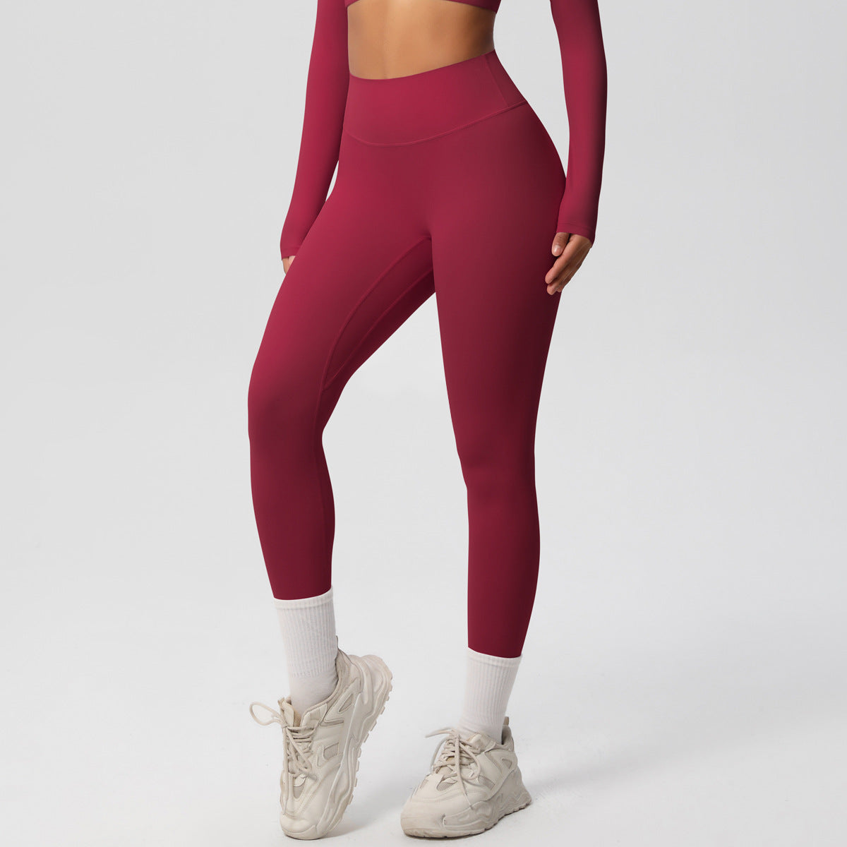 Legging de sport taille haute | Maintien gainant et douceur extrême pour des performances sans compromis