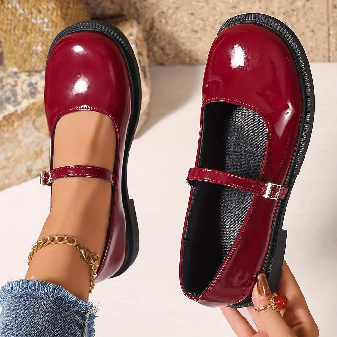 Ballerines vernies à bride | Confort chic au quotidien