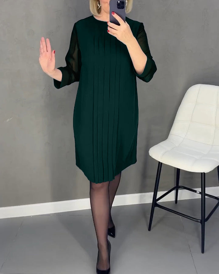 Robe plissée élégante | Chic et intemporelle