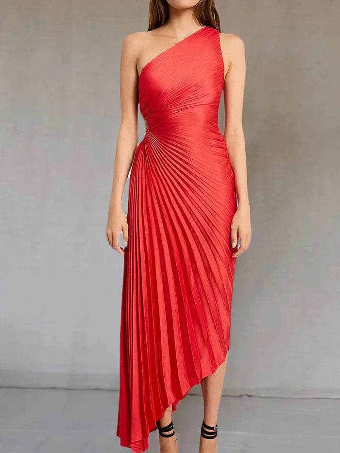 Robe longue asymétrique | Élégance estivale