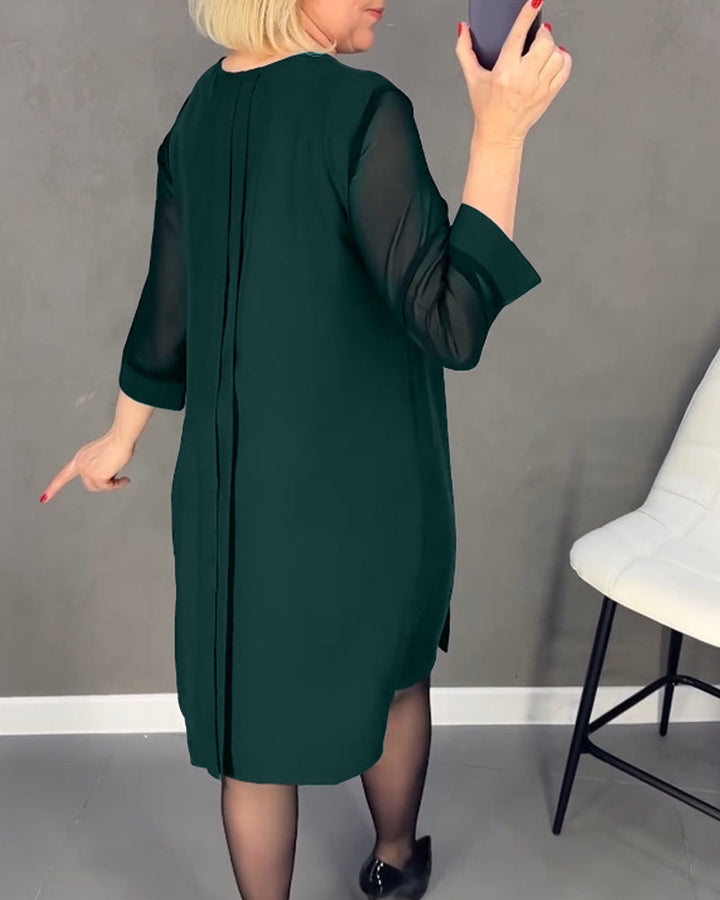 Robe plissée élégante | Chic et intemporelle