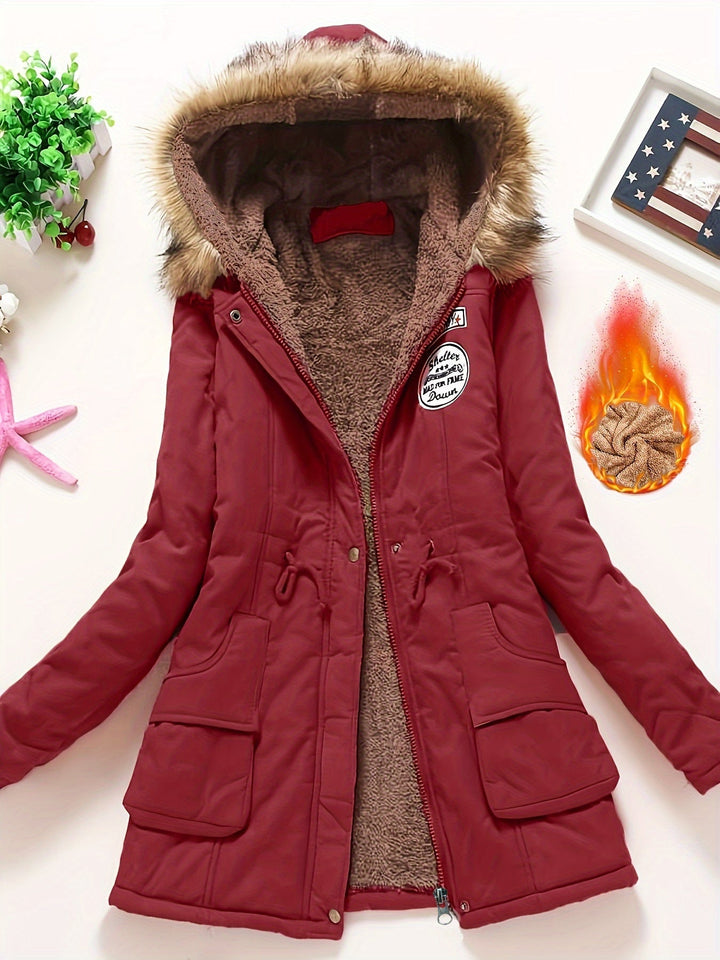 Parka femme | Hiver douillet avec doublure en polaire