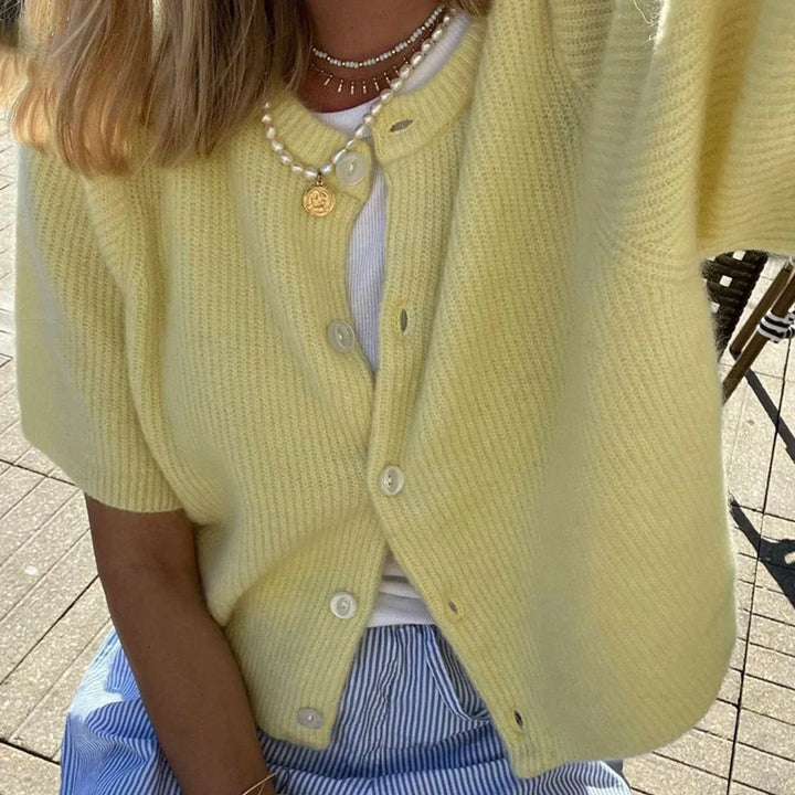 Gilet court doux | Chic décontracté pour toutes saisons
