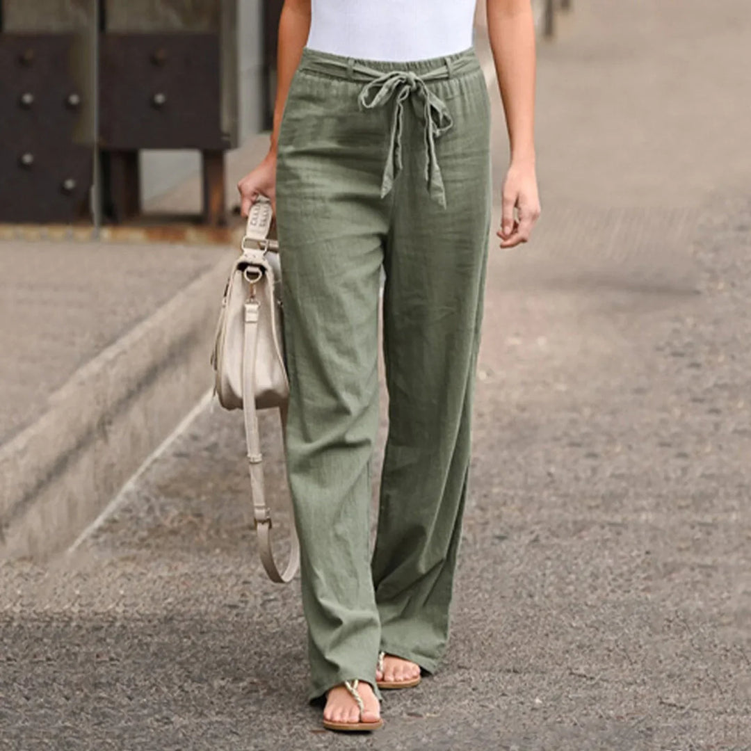Pantalon large léger | Confort idéal pour l’été