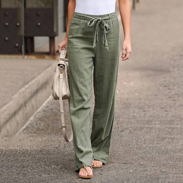 Pantalon large léger | Confort idéal pour l’été