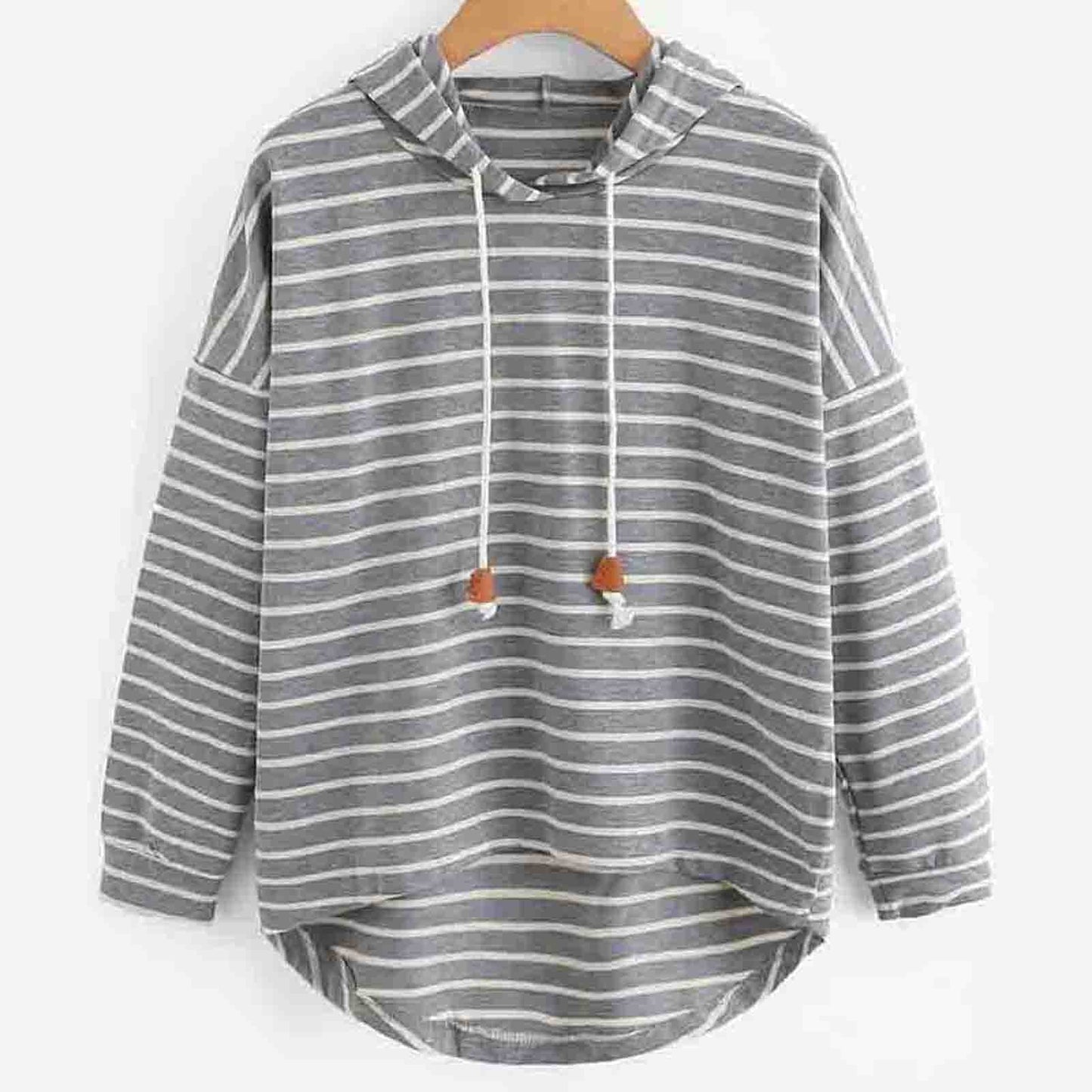 Sweat à capuche rayé | Style décontracté au quotidien