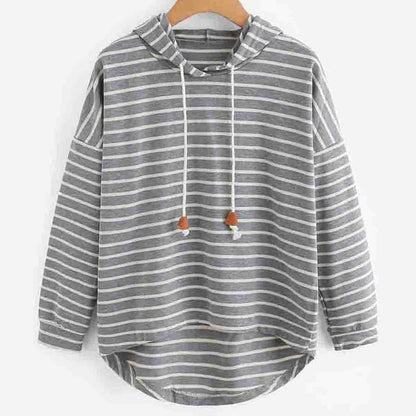 Sweat à capuche rayé | Style décontracté au quotidien