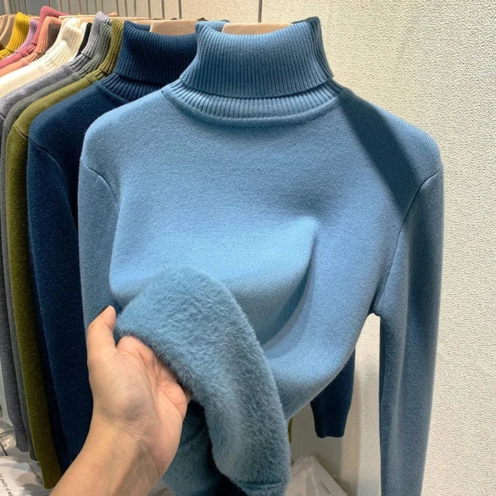 Pull col roulé doux | Parfait pour les journées froides