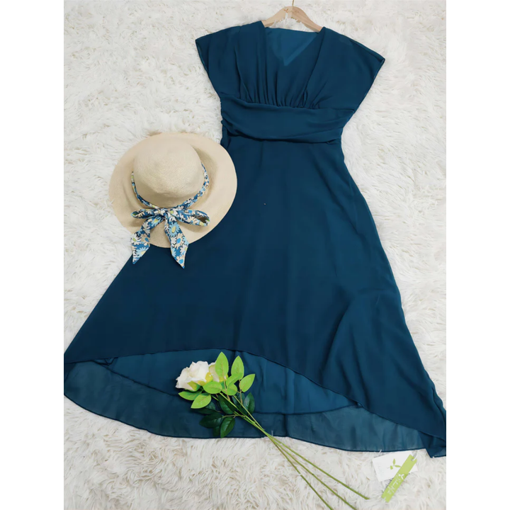 Robe élégante mi-longue | Pour soirées ou mariages