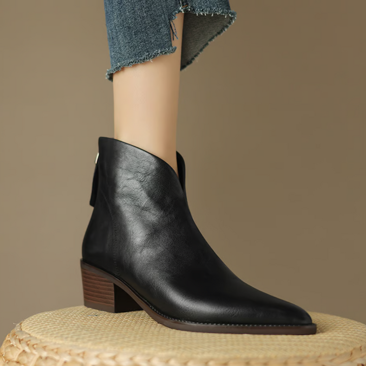 Bottines élégantes à talon | Style classique avec finition moderne