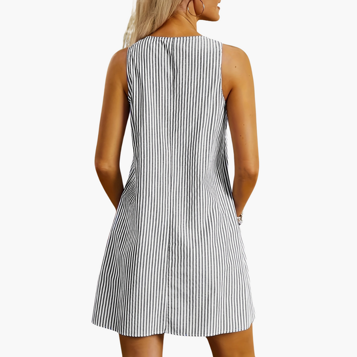Robe mini sans manches | Idéale pour l’été et les journées décontractées