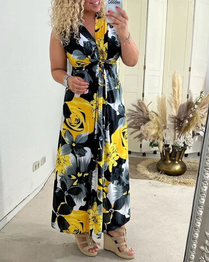 Robe longue fleurie | Élégance légère pour les beaux jours