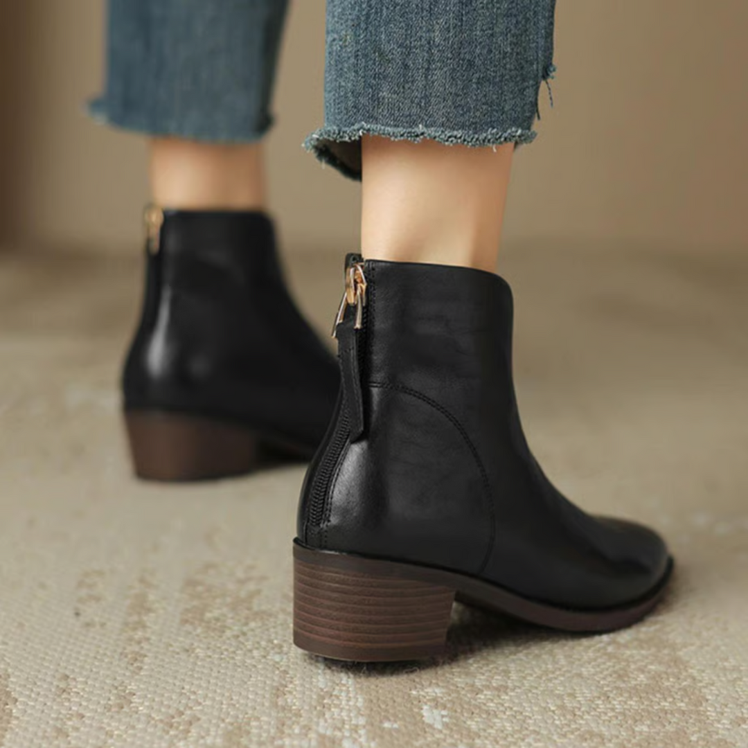 Bottines élégantes à talon | Style classique avec finition moderne