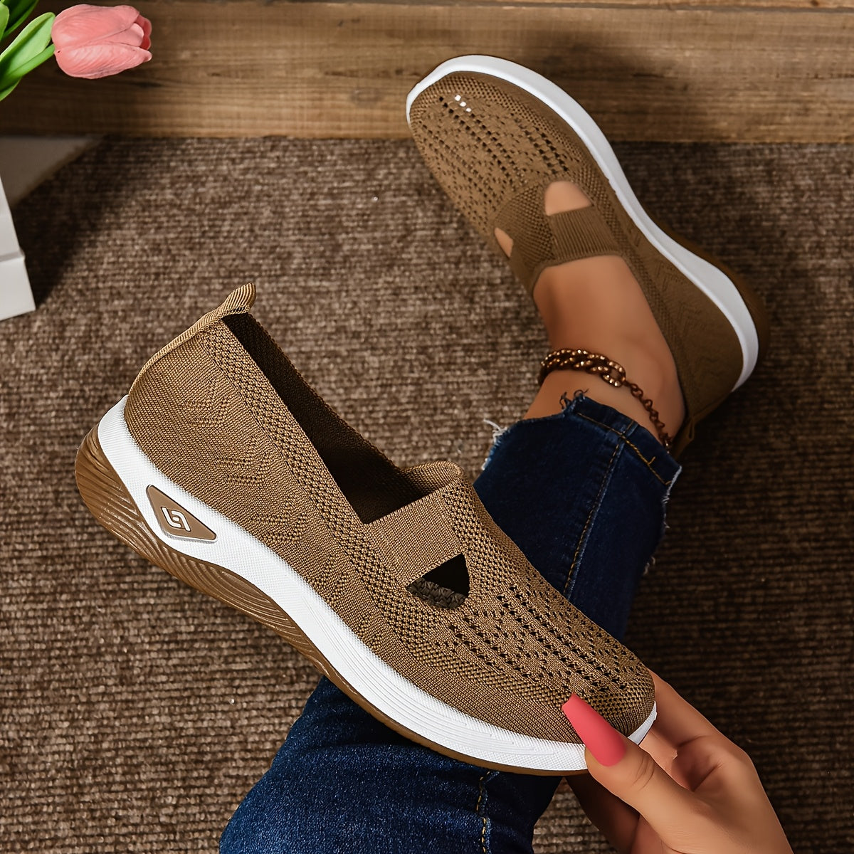 Baskets légères sans lacets | Confort respirant au quotidien