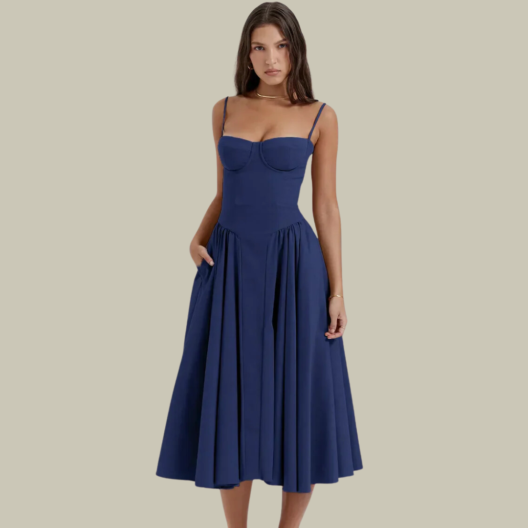 Robe corset sans manches | Élégance féminine et allure chic parfaite pour soirées et occasions spéciales