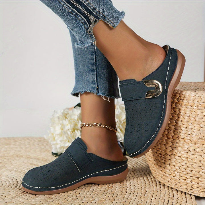 Mules confort velours | Bien‑être quotidien