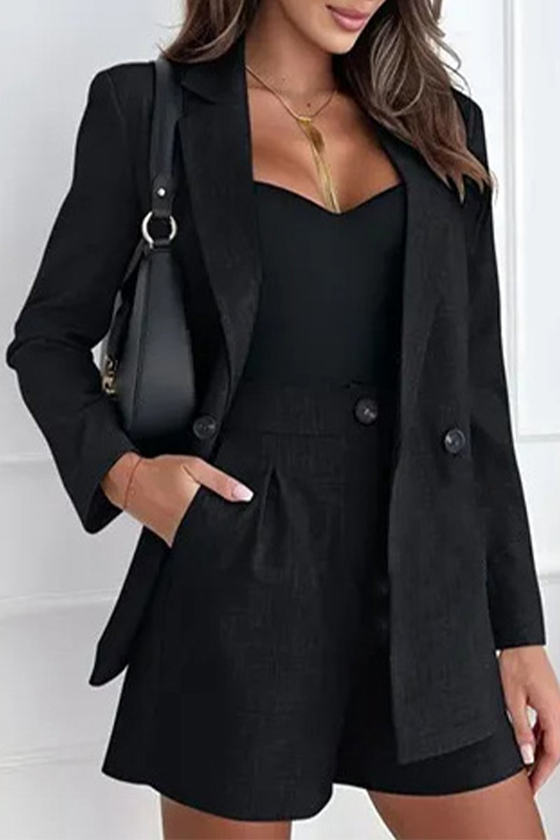 Ensemble blazer et short | Élégance estivale