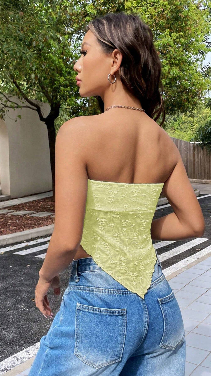 Top bustier noué | Idéal pour l’été chic