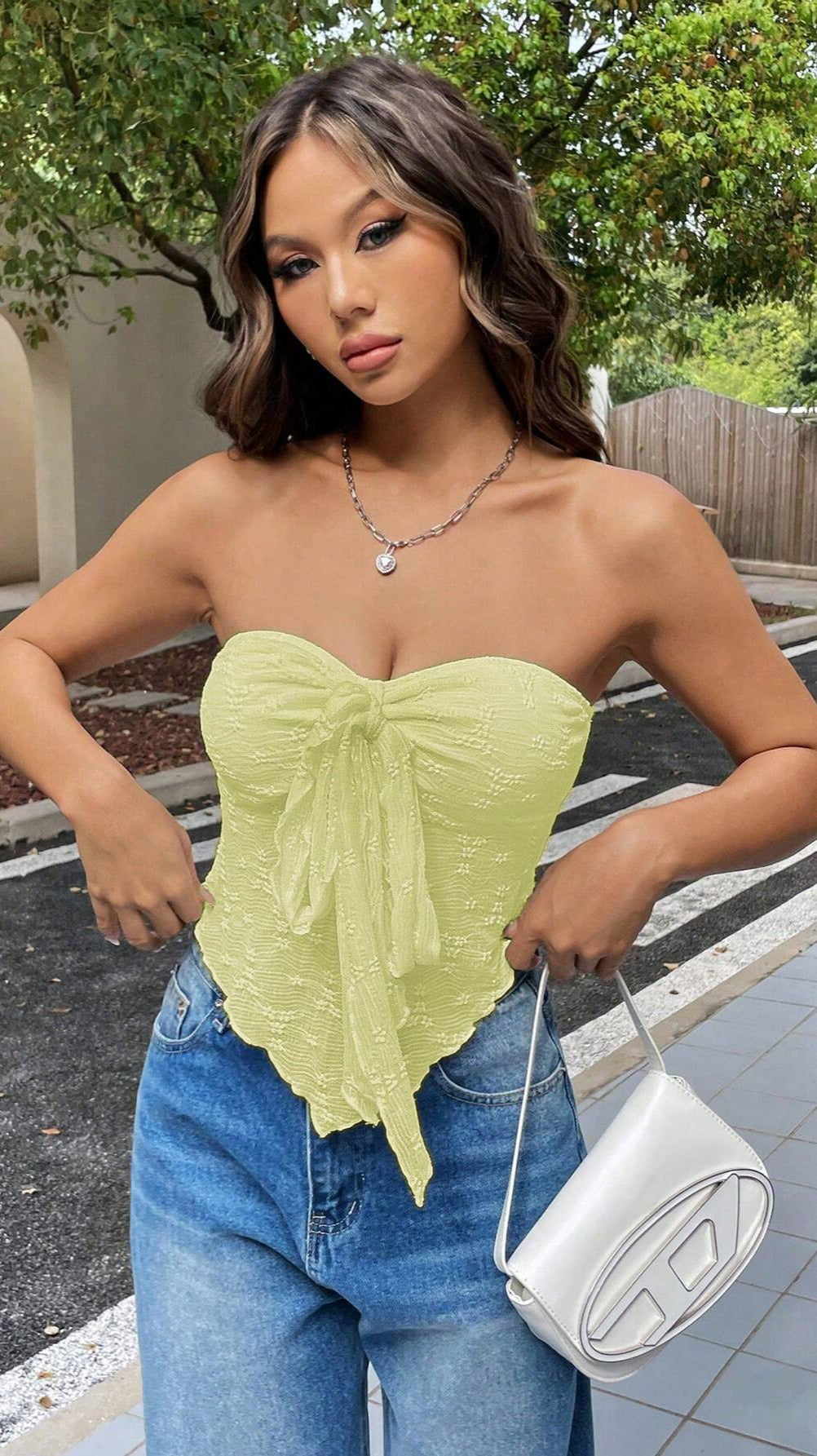 Top bustier noué | Idéal pour l’été chic