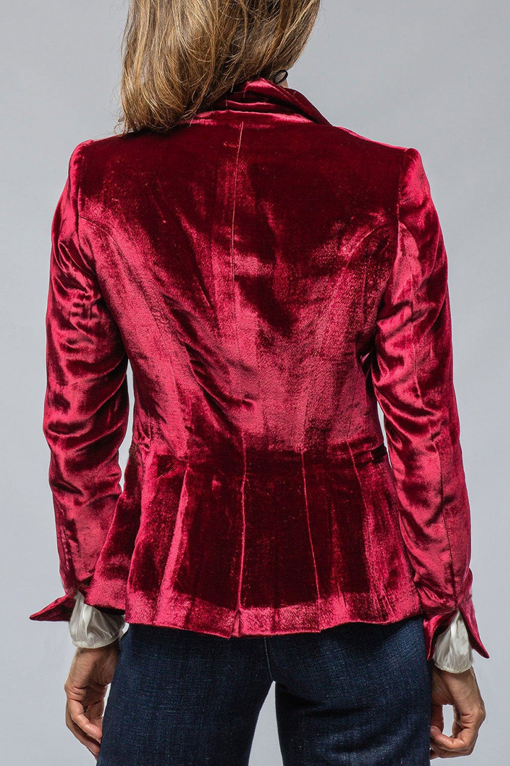 Blazer cintré à col cranté | Élégance rétro chic