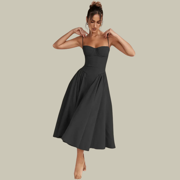 Robe corset sans manches | Élégance féminine et allure chic parfaite pour soirées et occasions spéciales