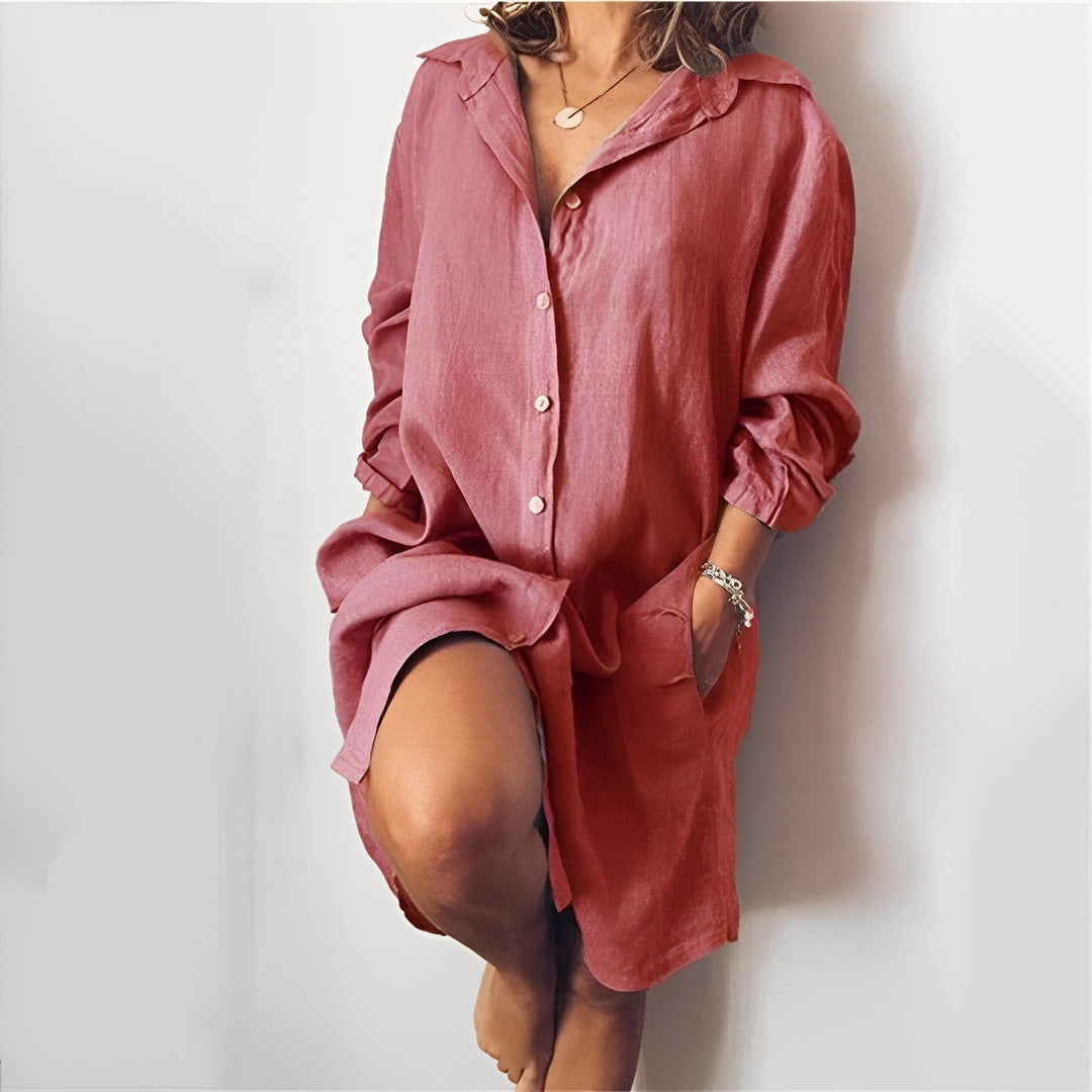 Chemise longue décontractée | Confort stylé au quotidien