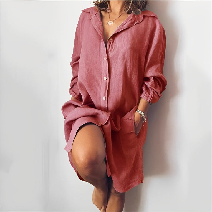 Chemise longue décontractée | Confort stylé au quotidien