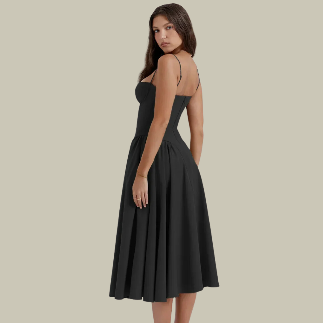Robe corset sans manches | Élégance féminine et allure chic parfaite pour soirées et occasions spéciales