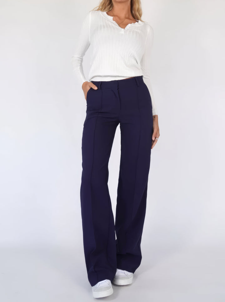 Pantalon taille haute | Élégance quotidienne