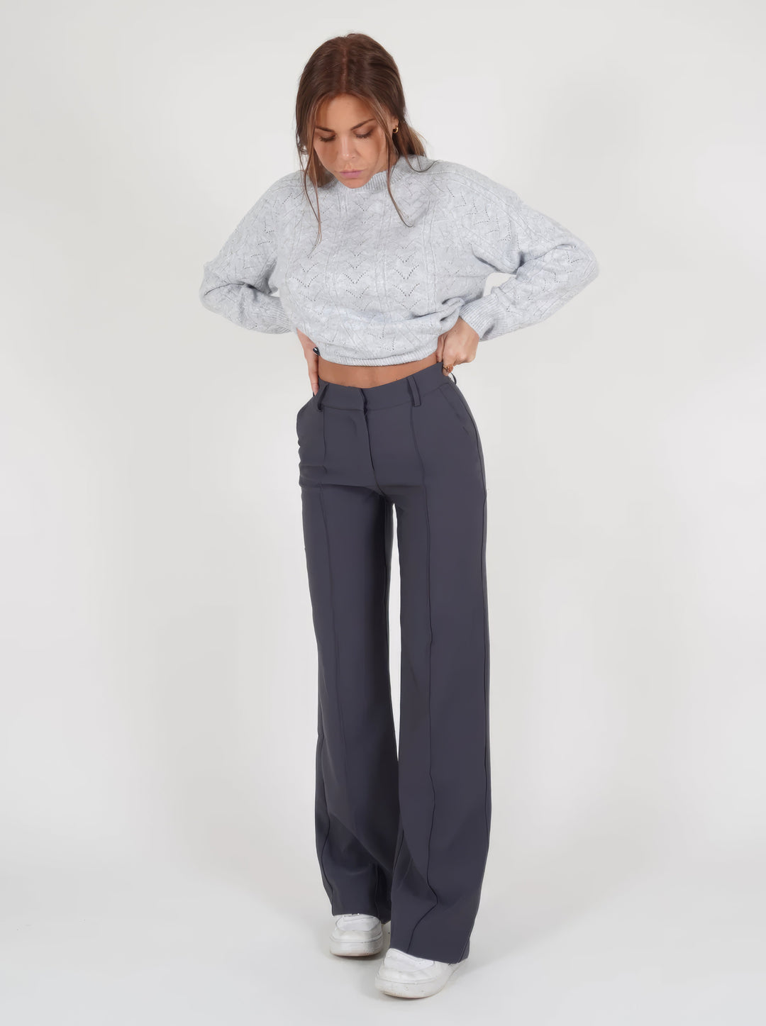 Pantalon taille haute | Élégance quotidienne