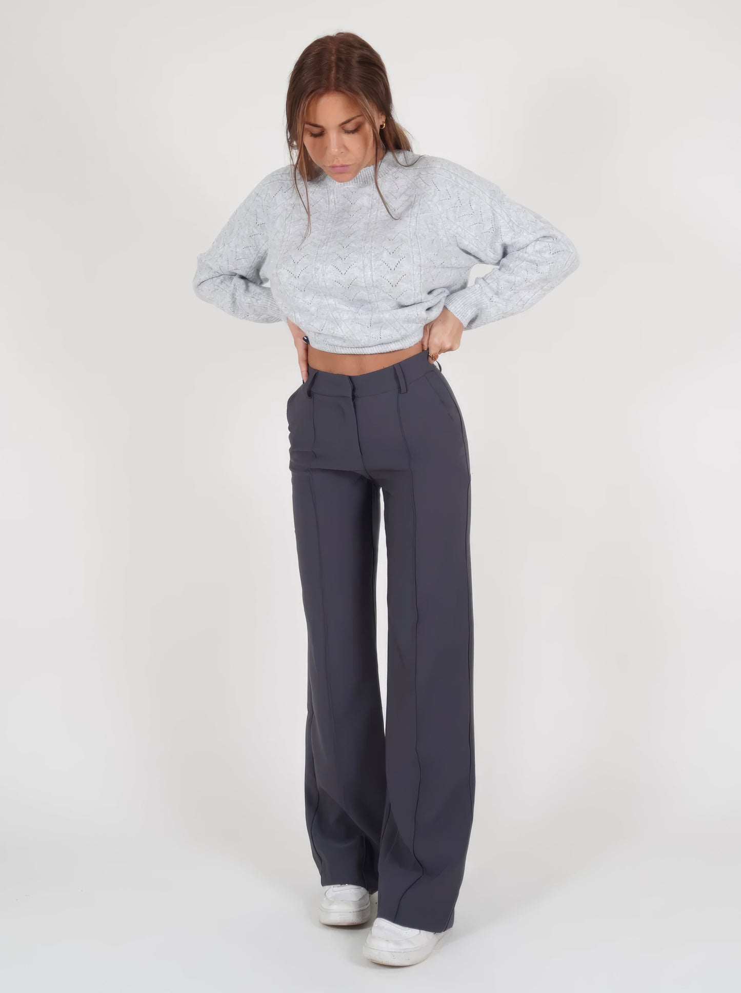 Pantalon taille haute | Élégance quotidienne
