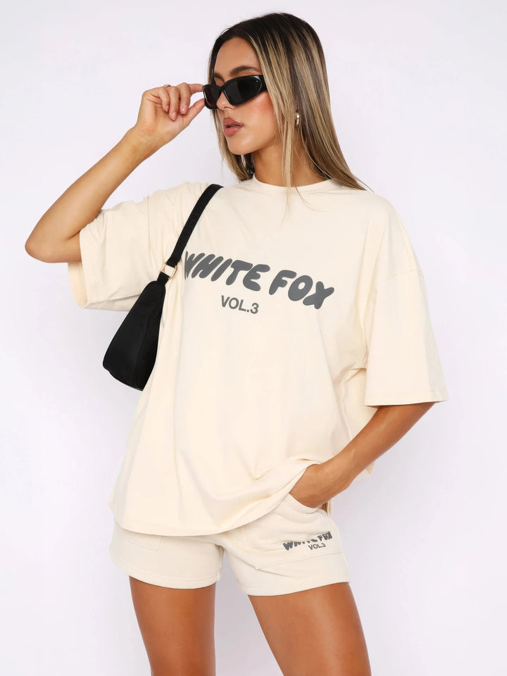 Ensemble t-shirt et short décontracté | Confort quotidien stylé