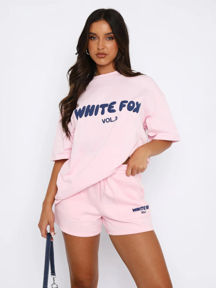 Ensemble t-shirt et short décontracté | Confort quotidien stylé
