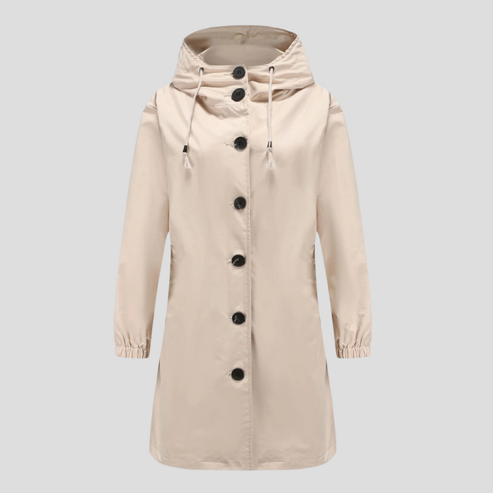 Imperméable à capuche femme | Pluie légère