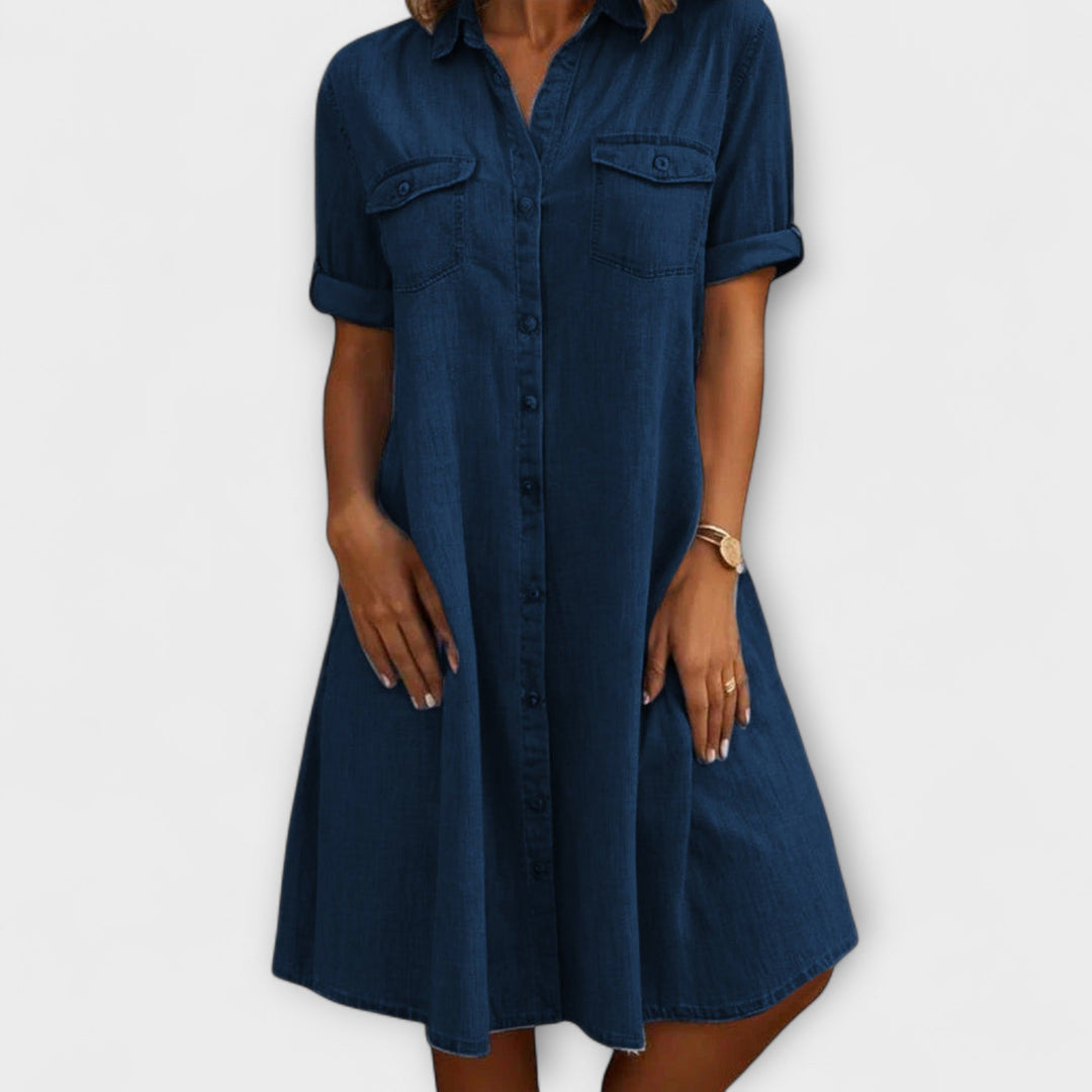 Robe chemise décontractée | Confort et style au quotidien