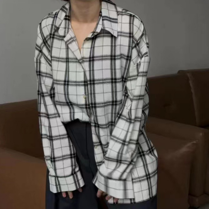 Chemise oversize | Elégance décontractée pour un look moderne de tous les jours
