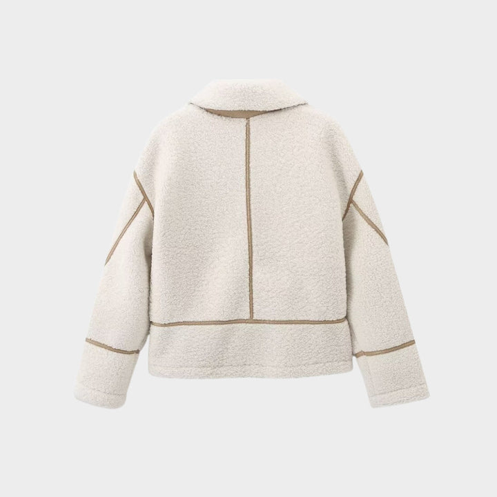 Veste sherpa zippée | Chaleur hivernale stylée