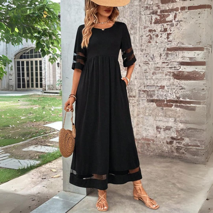 Robe Maxi Élancée | Sophistication légère pour vos journées