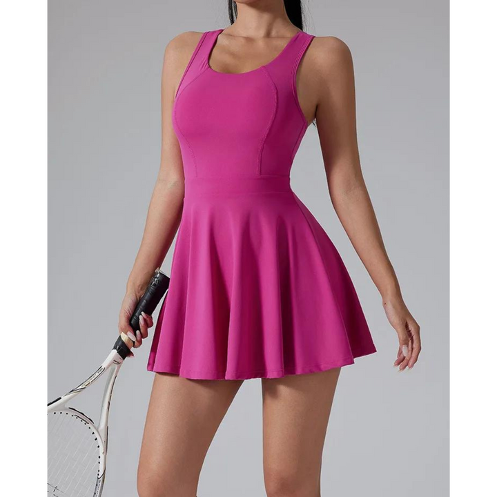 Robe de tennis sans manches | Confort sportif
