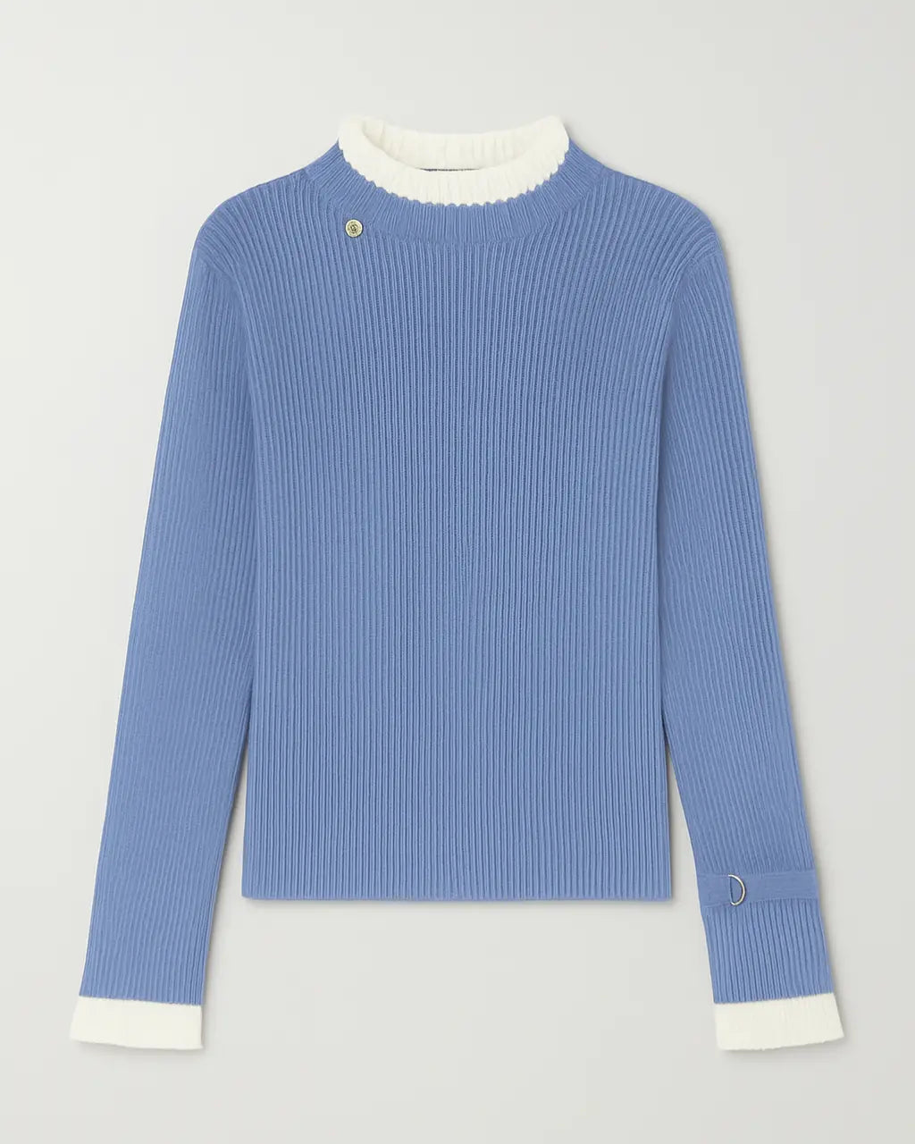 Pull col volanté | Élégance automnale