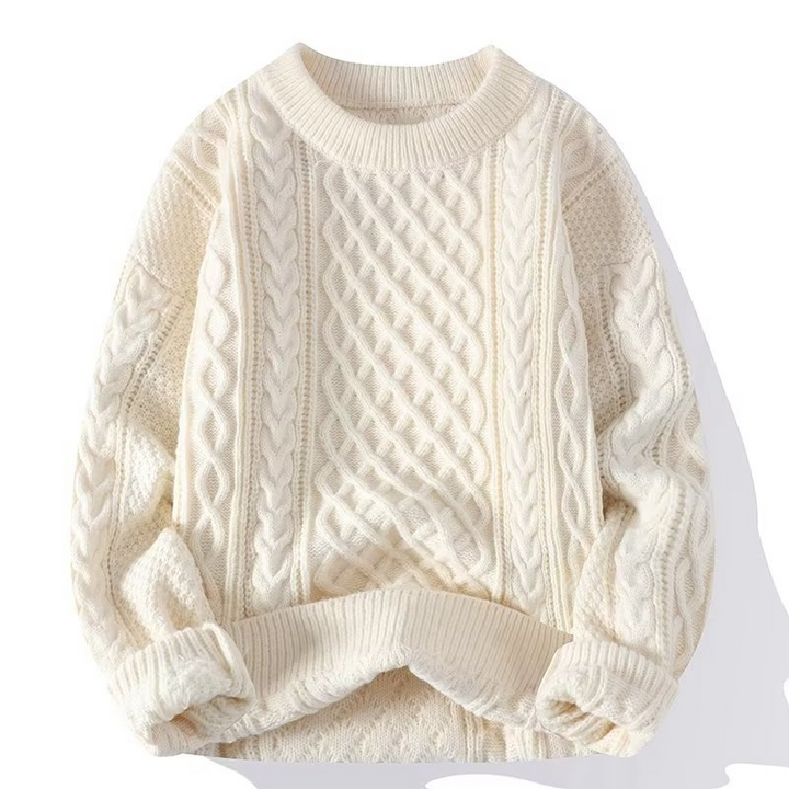 Pull torsadé femme | Style cocooning idéal pour automne et journées fraîches