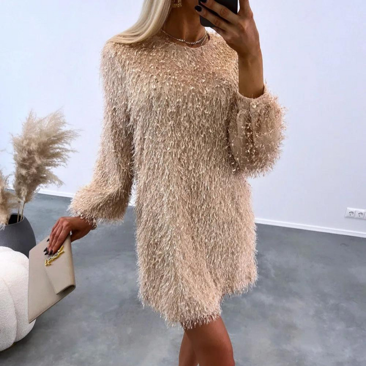 Robe mini texturée | Tendance pour les soirées
