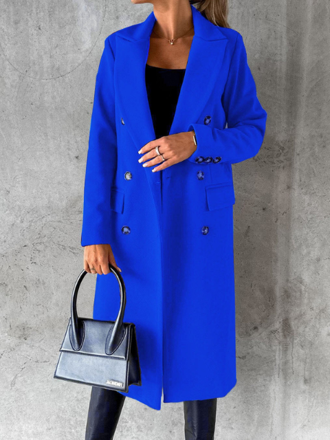 Manteau long en laine | Élégance intemporelle