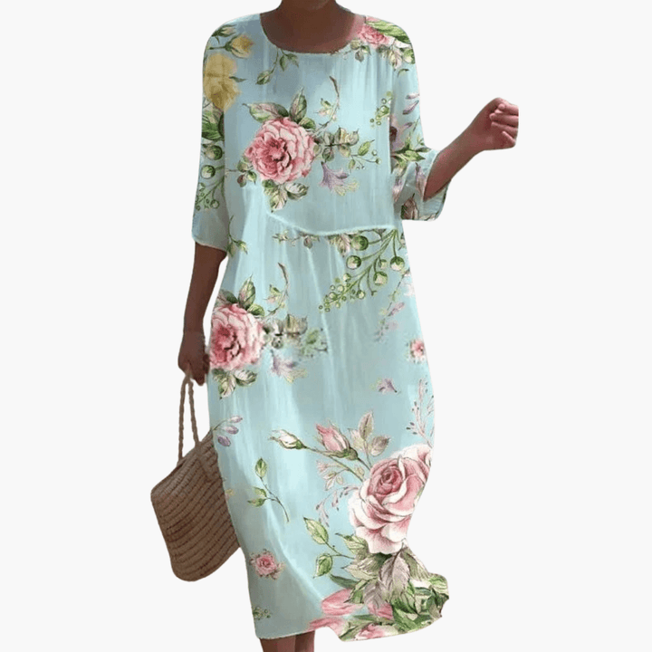 Robe longue florale | Légèreté et élégance pour l’été