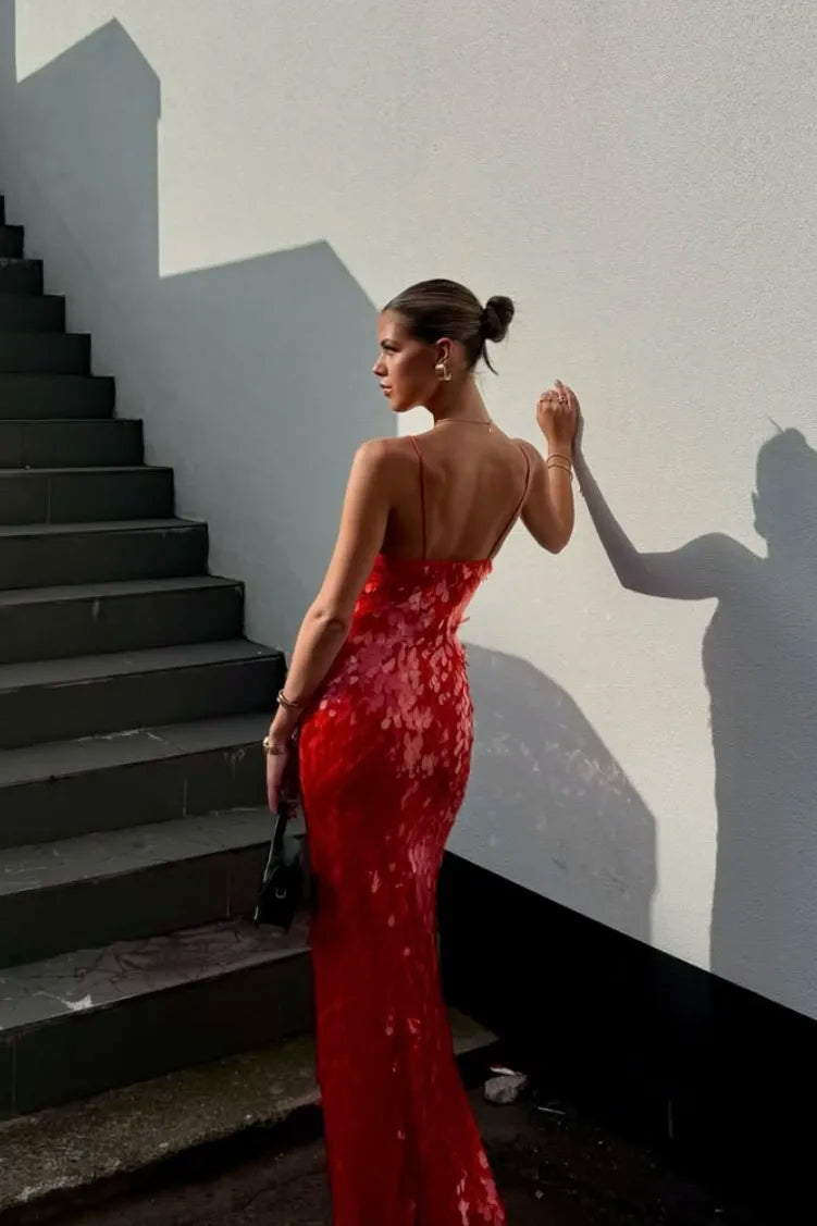 Robe à paillettes dos nu | Parfaite pour les soirées élégantes