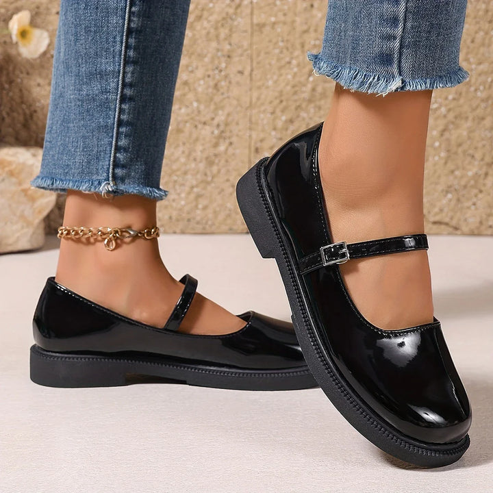 Ballerines vernies à bride | Confort chic au quotidien