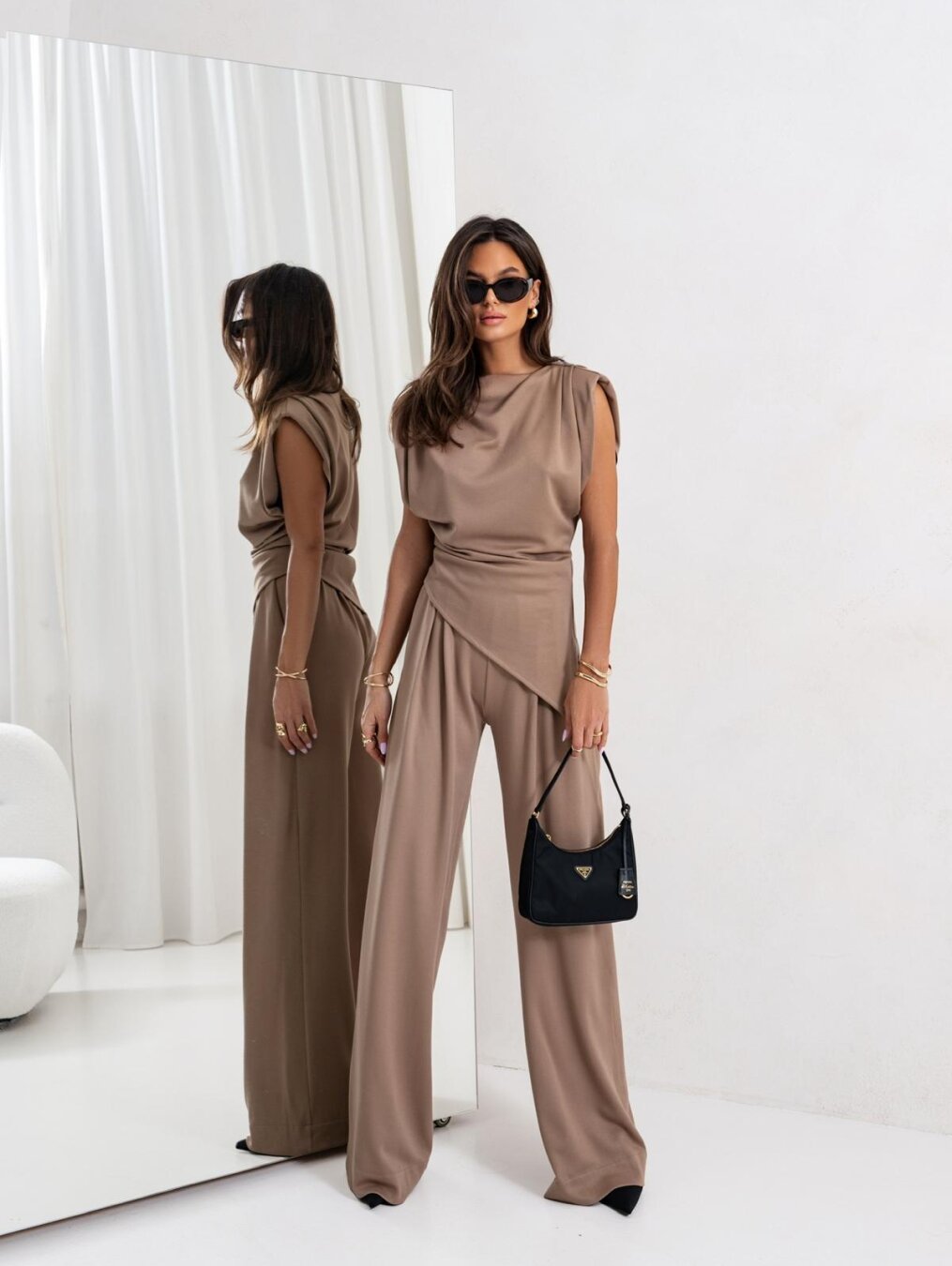 Ensemble élégant fluide | Style chic et confortable