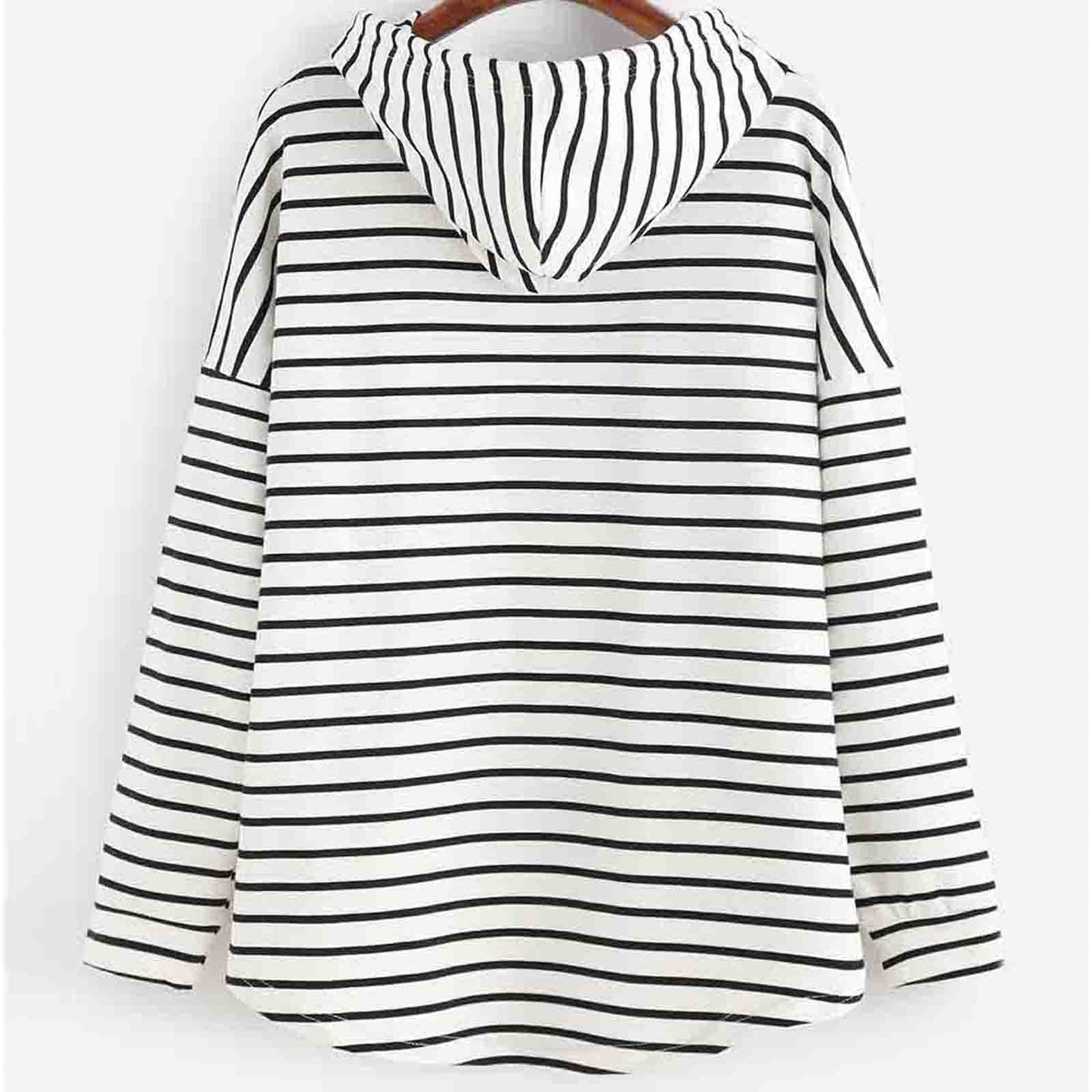 Sweat à capuche rayé | Style décontracté au quotidien