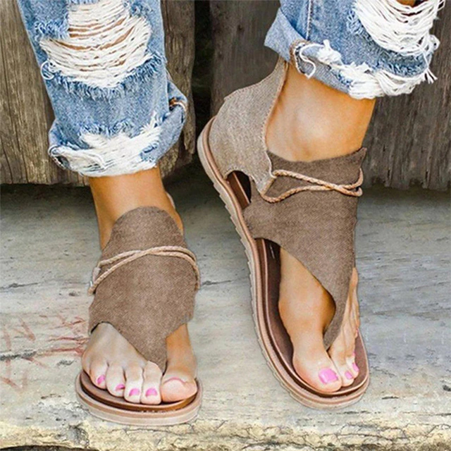 Sandales plates | Style bohème décontracté
