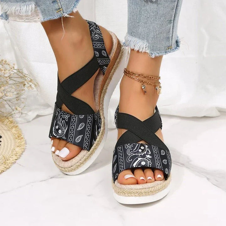 Sandales Compensées Bohème | Confort chic en été